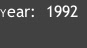 Year:  1992